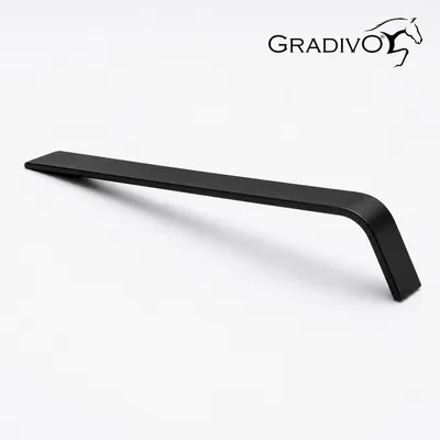 Produktbild von Möbelgriff Küchengriffe Schrankgriff Bügelgriff Schubladengriffe 134 Schwarz 192 mm