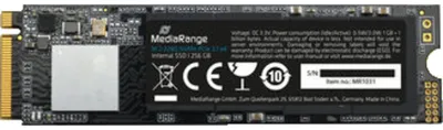 Obrázok produktu pre MediaRange MR1031, 256 GB, M.2, 2040 MB/s, 20 Gbit/s