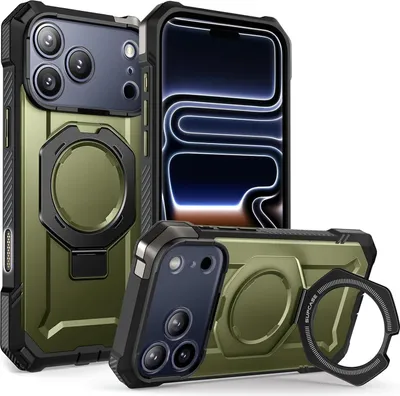 Produktbild von i-Blason GA843439159259, Cover, Apple, iPhone 17 Pro, 16 cm (6.3"), Grün
