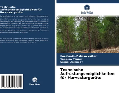Produktbild von Technische Aufrüstungsmöglichkeiten für Harvestergeräte