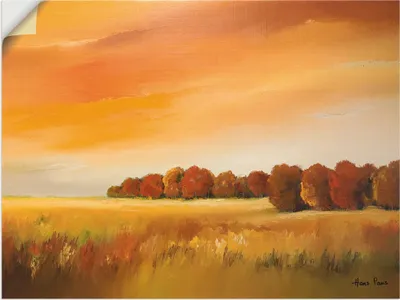Produktbild von ARTland Wandbild, selbstklebend Herbst Größe: 120x90 cm