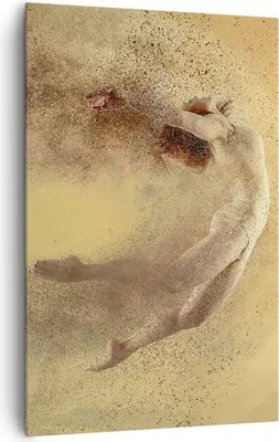 Produktbild von Bild auf Leinwand - Leinwandbild - Einteilig - Frau Abstraktion - 80x120cm - Wand Bild - Wanddeko - Wandbilder - Leinwanddruck - Wanddekoration - Leinwand bilder - Wandbild - PA80x120-4061