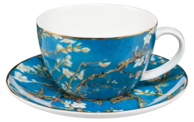 Produktbild von Goebel Vincent van Gogh - Mandelbaum blau (Teetasse,...