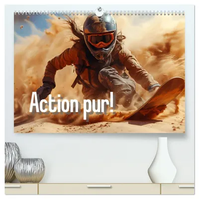 Produktbild von Action pur - atemberaubende Hobbys (hochwertiger Premium Wandkalender 2027 DIN A2 quer), Kunstdruck in Hochglanz