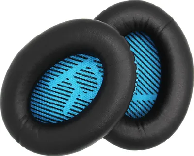 Obrázek produktu pro Náhradní náušníky pro sluchátka Bose QuietComfort QC15, QC25, QC35 – náušníky pro sluchátka přes uši – polštářky z proteinového materiálu, 1 pár