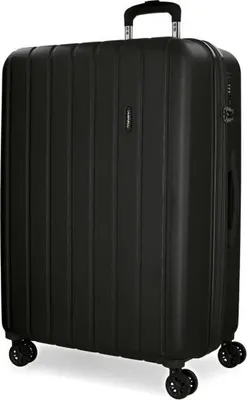Produktbild von MOVOM Wood Black, Shell Reisekoffer, 75x52x32cm, 109L, 5319361 (großes Exp.)