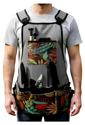 Produktbild von Gartenschürze mit Taschen für Erwachsene