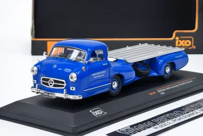 Obrázek produktu pro Mercedes-Benz Race Car Quick Transportation 1955 IXO 1:43