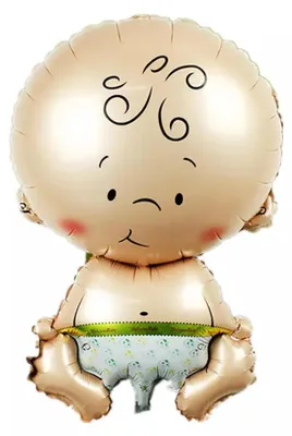 Produktbild von Folienballon Baby Boy, Junge, ca. 78 x 49 cm