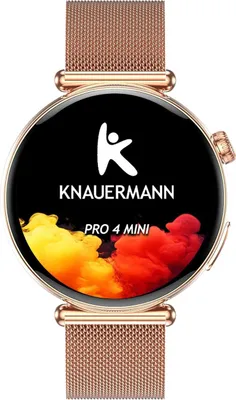 Pro 4 Mini 2026: Stilvolle Goldene Smartwatch