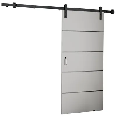 Produktbild von KIER FURNITURE Schiebetüren LORNI 80 - Universal - Weiß 86x205x1,6 cm