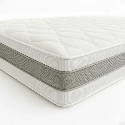 Immagine prodotto di The White Stone Orthopedic Memory Mattress H20 cm | Zoned | Breathable 3D Air | Hypoallergenic | Ergonomic Support (80 x 190)