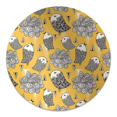 Obrázok produktu pre Okrúhla Podlahová ochranná podložka - Ochranná podložka pod stoličku - Podlahová podložka - 140x100 cm - Čmáranica