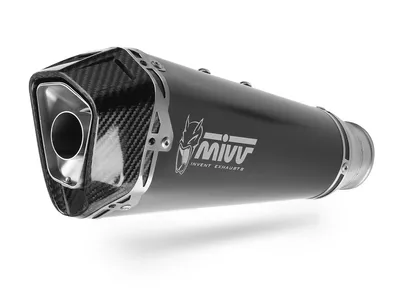Zdjęcie produktu dla Czarny wsuwany układ wydechowy MIVV Delta Race zatwierdzony do modelu KTM 1290 Superduke GT