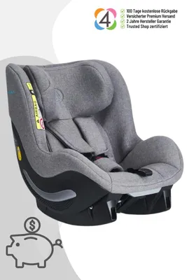 Produktbild von Avionaut AeroFix Smart - Reboard Kindersitz (0-18 kg), Farbe Kindersitz:Grey