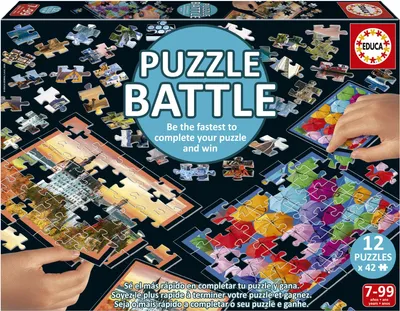 Zdjęcie produktu dla EDUCA Puzzle Battle Travel 12x42 elementy