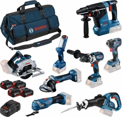 Produktbild von Set 8 Werkzeuge 4x5ah Werkzeugtasche