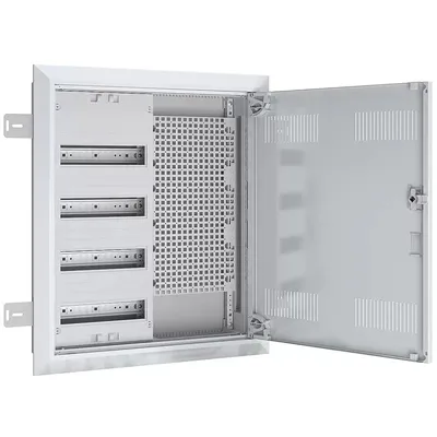 Produktbild von ABN Feldverteiler UP/HW T:110mm mit Lüftungstüre 4 Reihen REG Mediafeld LexCom UK24RM8530