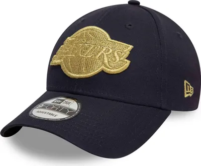Produktbild von New Era 9Forty Strapback Cap - METALLIC Los Angeles Lakers