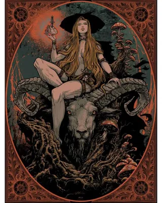 Produktbild von Sideshow Originals Kunstdruck The Witch of the Woods 61 x 46 cm - ungerahmt