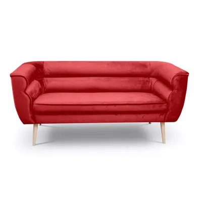 Produktbild von BETTSO Dreisitziges Sofa Couch MARO 3 Rot