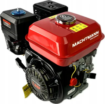 Produktbild von MACHTMANN Benzinmotor 7PS 5,2kW Standmotor Kartmotor 4-Takt 1 Zylinder 20mmWelle