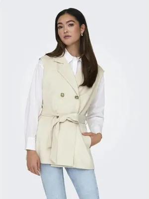 Zdjęcie produktu dla Only Diane Faux Vest Beige M Ladies Beige M