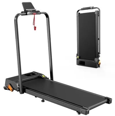 Obrázek produktu pro Běžecký pás 4 v 1 - FT52 - Skládací - 2,5 HP - 12 km/h - 3 úrovně sklonu - Bluetooth - Maximální nosnost 120 kg