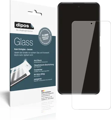 Produktbild von 2x Schutzfolie für ZTE S30 - Anti-Shock 9H Folie dipos Glass Kunststoffglas