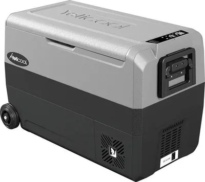 Obrázek produktu pro Elektrická chladnička s kompresorem – 50 litrů – 12/24 V DC (100–240 V) – Bluetooth – s aplikací pro Wi-Fi – do auta, kamionu, na kempování, na cesty