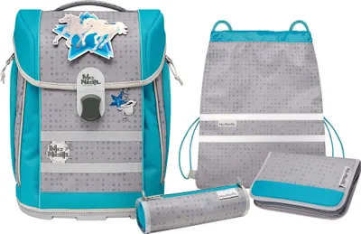 Produktbild von McNeill Schulranzen-Set McLight 2 6tlg. STAR