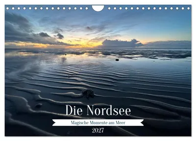 Produktbild von Die Nordsee - Magische Momente am Meer (Wandkalender 2027 DIN A4 quer), CALVENDO Monatskalender
