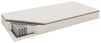 Zdjęcie produktu dla Materac H2 H3 GALIMPO, TANCEL, 200x200 cm, kieszeniowy, dwustronny