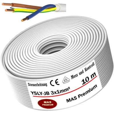Immagine prodotto di 10 m YSLY-JB 3x1 Cavo di controllo flessibile per macchine utensili Cavo di controllo