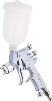 Productafbeelding van MINI AUARITA HVLP-spuitpistool voor lak, met een spuitmond van 1,0 mm en een tank van 250 ml