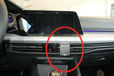 Produktbild von Brodit ProClip Fahrzeughalter 855620 - Mittelbefestigung - Volkswagen Golf VIII 20-24, Volkswagen Golf VIII 20-23, Volkswagen Golf VIII 20-21