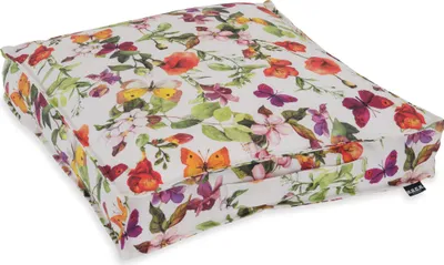 Produktbild von H.O.C.K. Sweet Butterfly Outdoor Matratzenkissen 50x50x10cm Schmetterling-Motiv