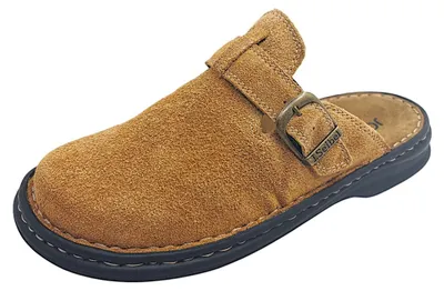 Imagen del producto de Zapatos para hombre Josef Seibel Madrid, tipo zapatillas para estar en casa, color marrón, para uso casual