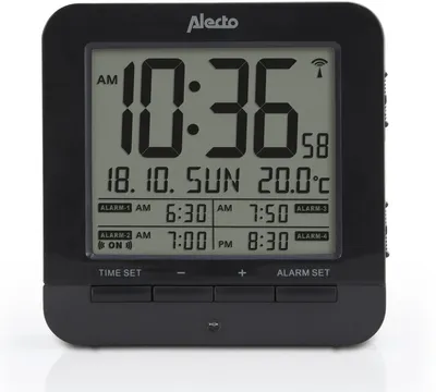 Obrázek produktu pro Digitální budík s teploměrem a funkcí snooze