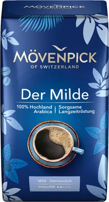 Obrázok produktu pre Mövenpick der Milde Harmonische Milde Káva Arabica mletá 500g