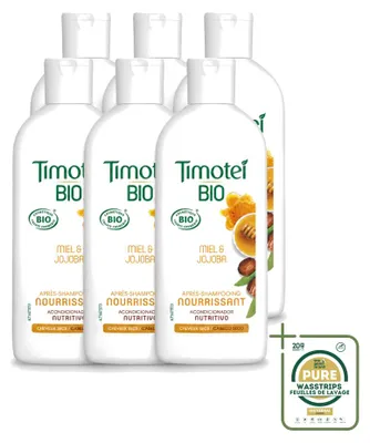 Zdjęcie produktu dla 6 x Odżywka bio Timotei Honey & Jojoba dla włosów suchych - 250 ml - Zestaw ekonomiczny - 6 sztuk