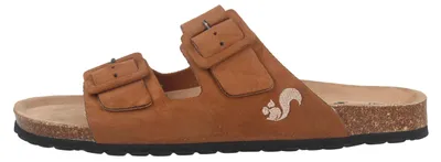 Produktbild von thies Pantoletten in Übergrößen Braun th1530-01 cognac große Damenschuhe