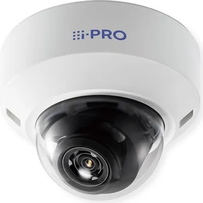Produktbild von Panasonic i-Pro WV-U2132LA - Netzwerk-Überwachungskamera - Kuppel - Innenbereich - Farbe (Tag&Nacht) - 1920 x 1080 - 1080p, 1080/30p - motorbetrieben - LAN 10/100 - MJPEG, H.264, H.265 - PoE Class 2