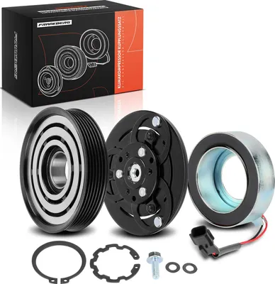 Obrázok produktu pre Frankberg 1x kompresor klimatizácie s magnetickou spojkou pre Renault Clio IV Megane III Scénic Talisman