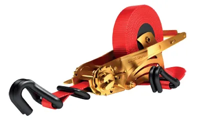 Obrázek produktu pro Kerbl Automatik-Zurrgurt Quickloader Farbe rot, Länge 5 m, Breite 35 mm