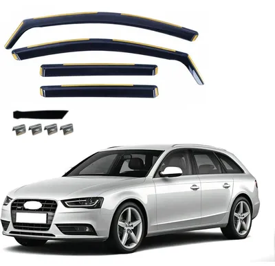 Produktbild von Satz mit 4 Windabweiser für Audi A4 B8 Avant (Kombi) 2009–2015