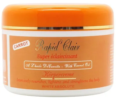 Obrázok produktu pre Rapid Clair telový krém Mrkva 500ml