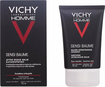 Image de Vichy Homme Sensi Baume Apaisant Après-Rasage
