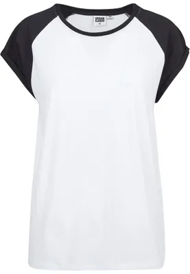 Produktbild von Urban Classics Damen T-Shirt Raglan Tee, Regular Fit, viele Farben, Größen XS-5XL