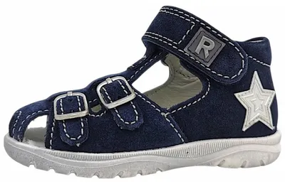 Immagine prodotto di Scarpe per bambini Richter, sandali per bambini piccoli, adatti per imparare a camminare, colore blu, modello casual